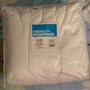 ❤️2/$60 NEW Twin XL  Down Alternative White Comforter